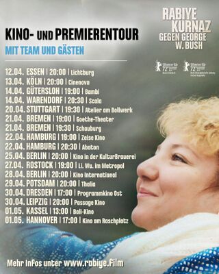 RABIYE KURNAZ GEGEN GWB - Kinotour in Germany
